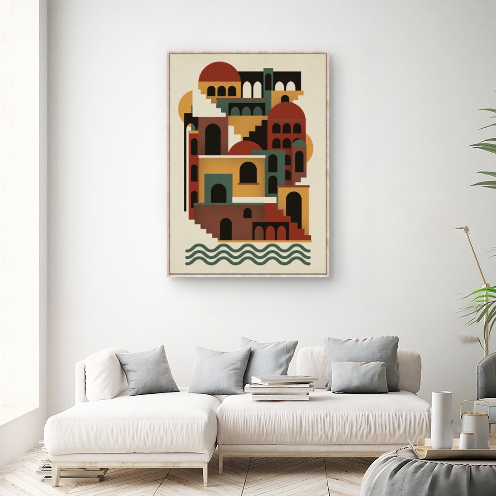 Tableau Architecture colorée