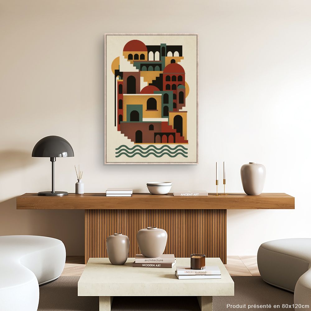 Tableau Architecture colorée