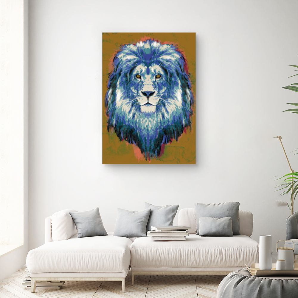 Tableau Lion majestueux