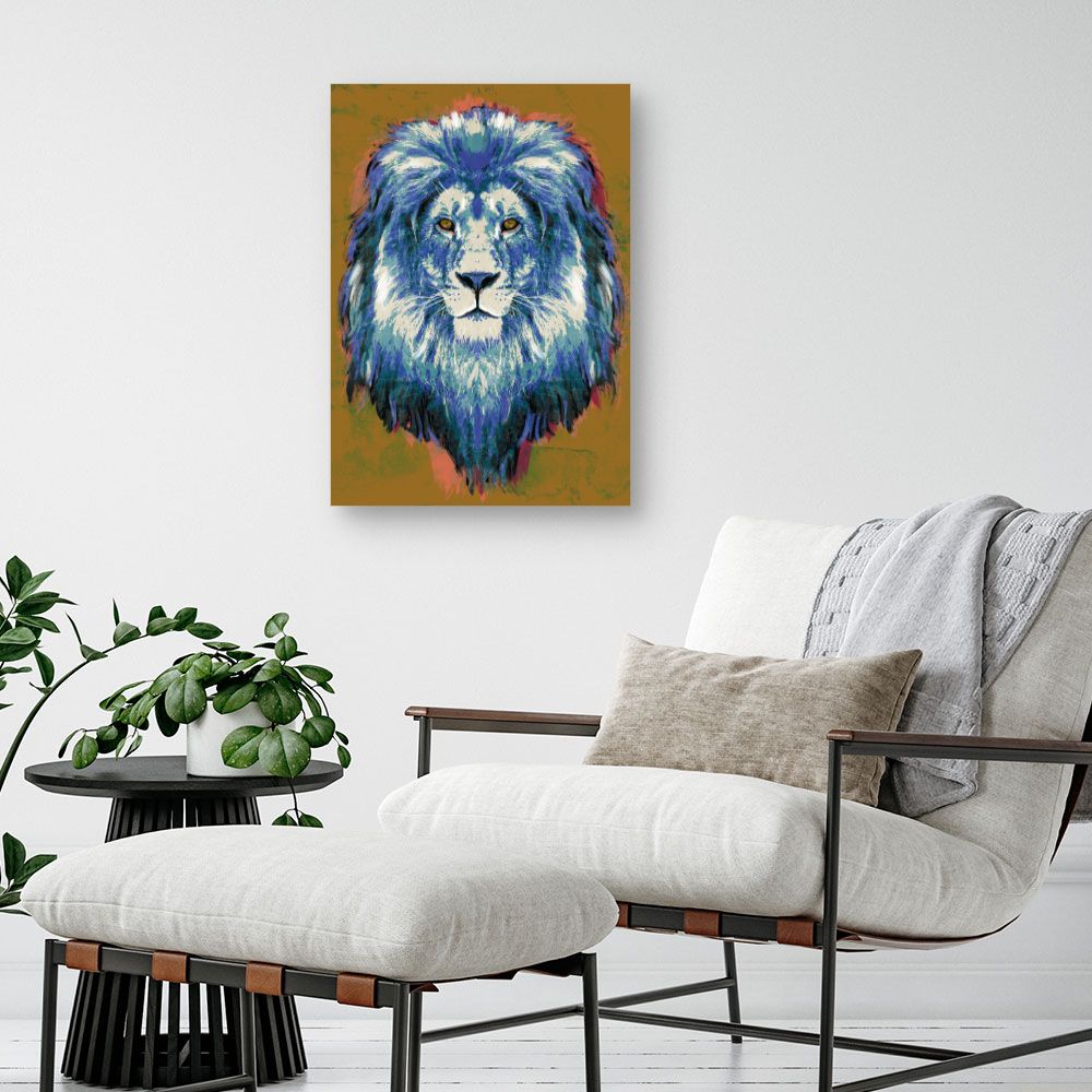 Tableau Lion majestueux