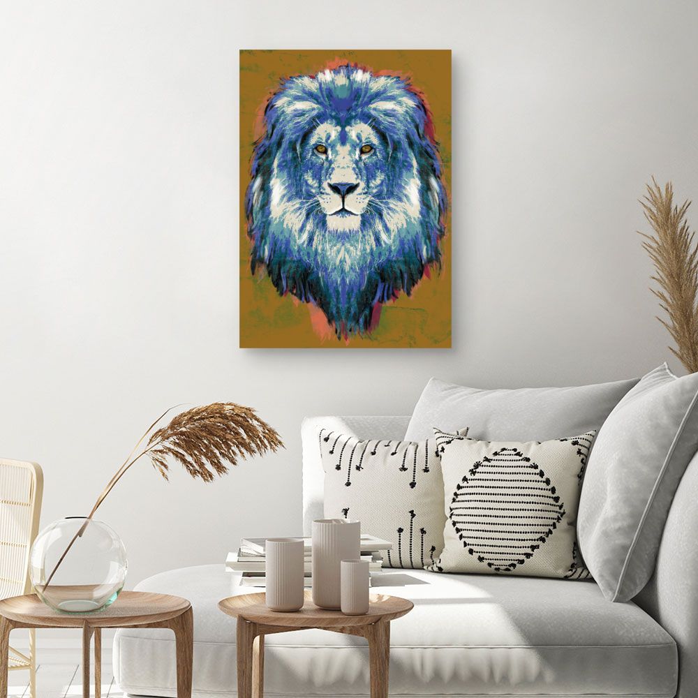 Tableau Lion majestueux