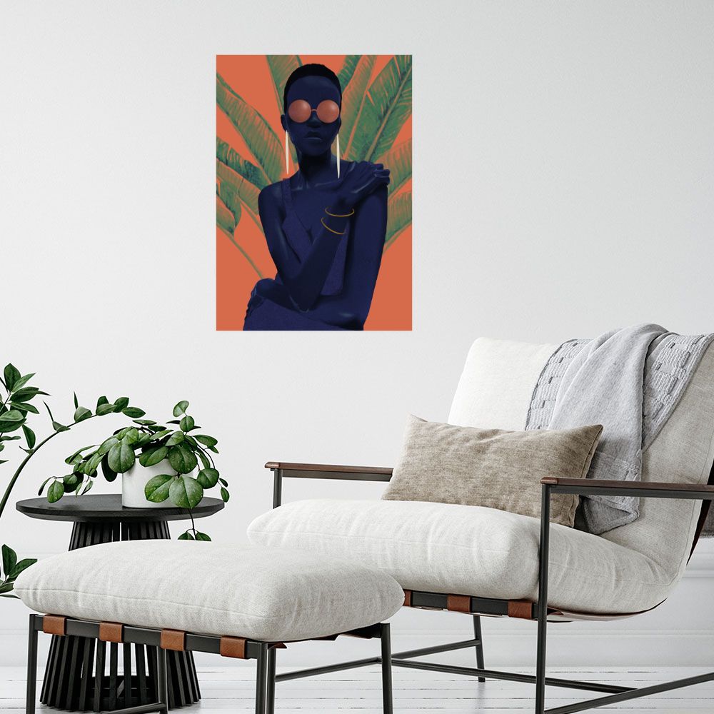 Affiche Élégance tropicale