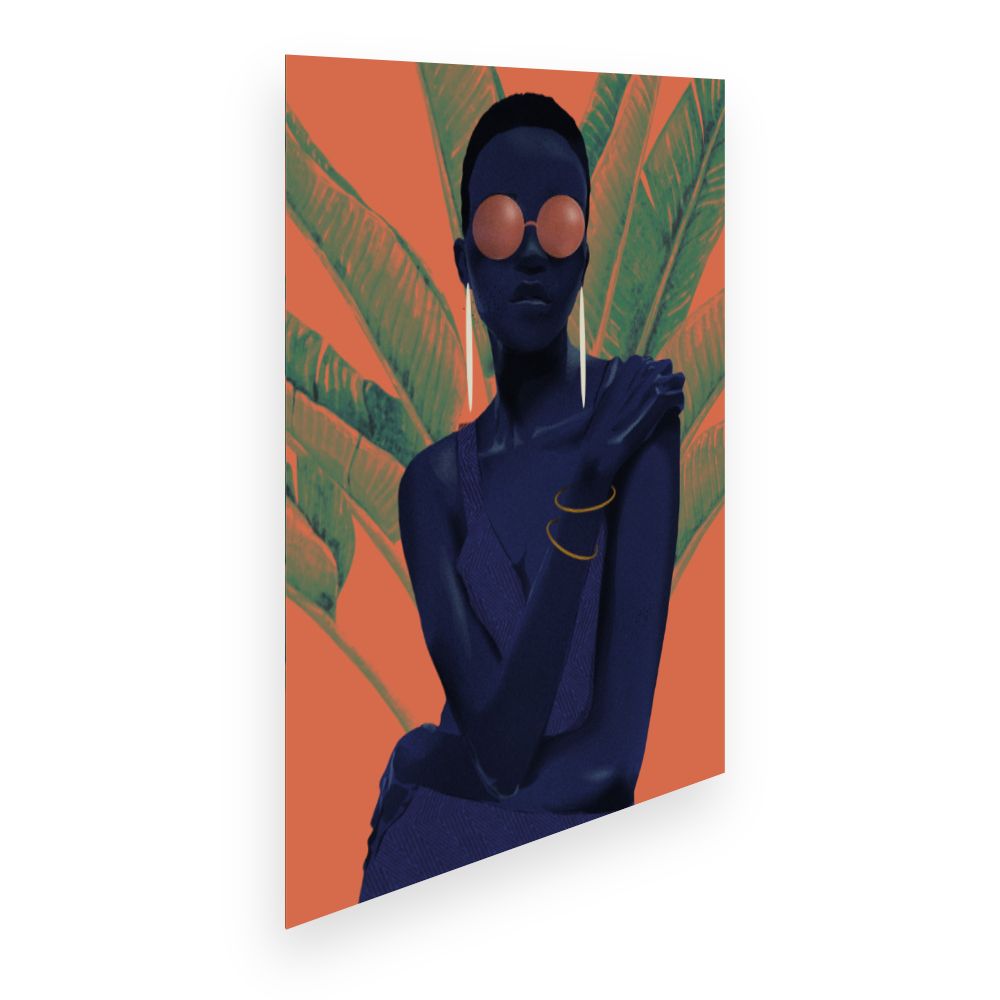 Affiche Élégance tropicale