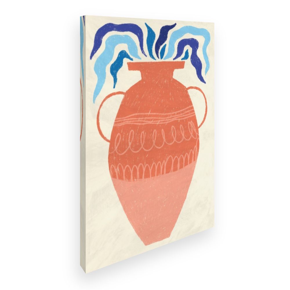 Toile Vase élégant