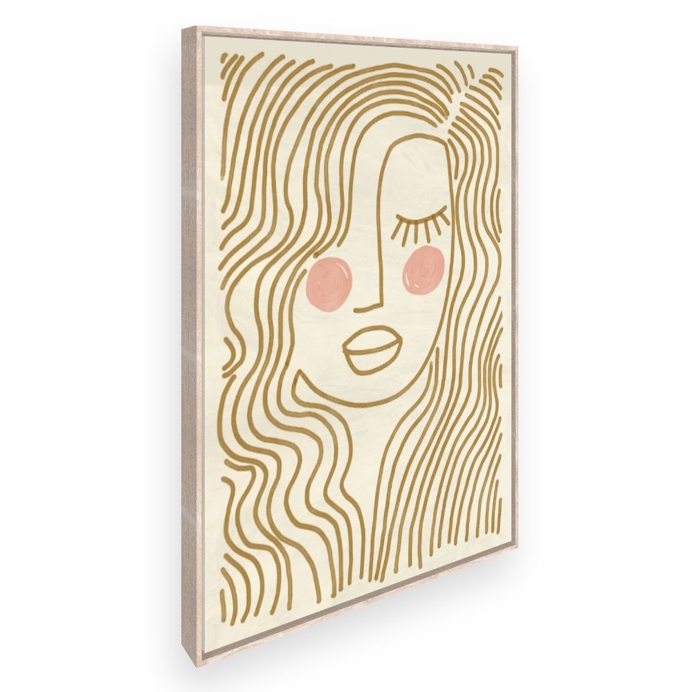 Toile Visage ethéré