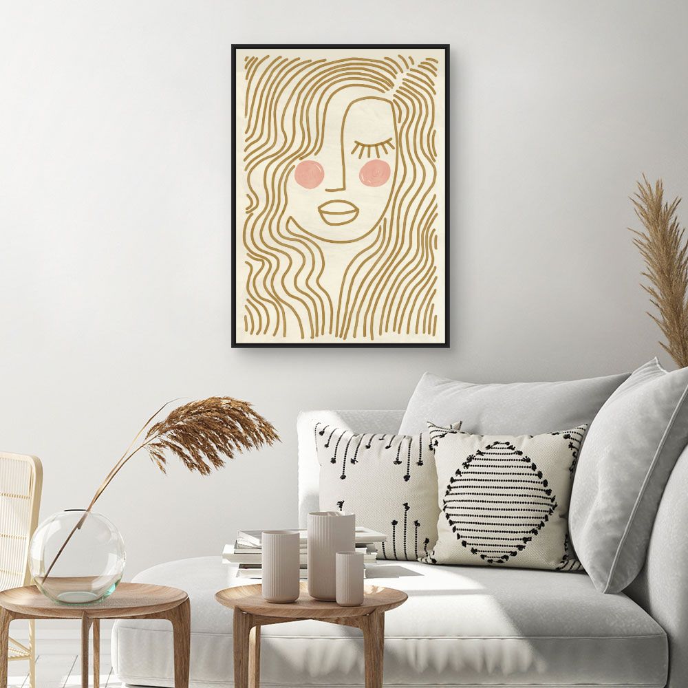 Tableau Visage ethéré