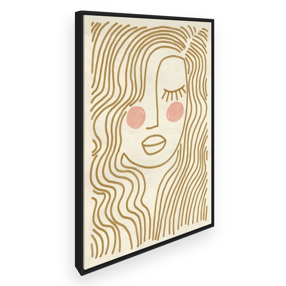 Toile Visage ethéré