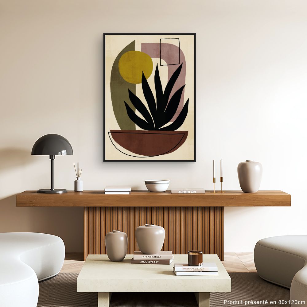 Tableau Design abstrait naturel