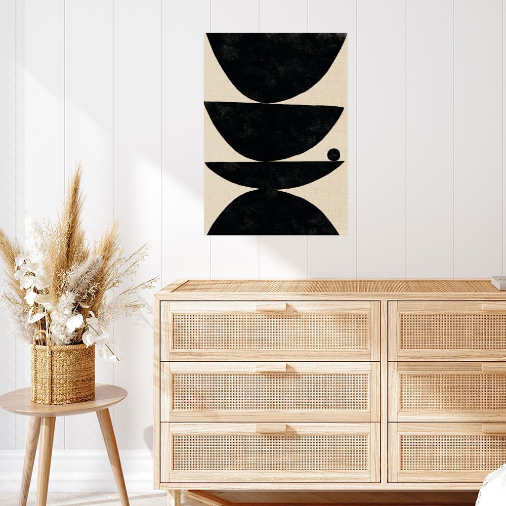 Affiche Formes abstraites élégantes