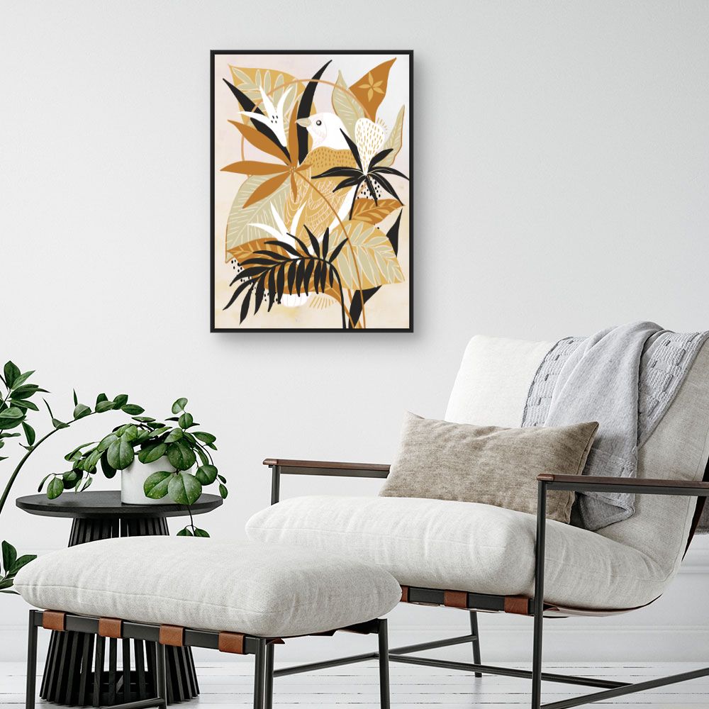 Tableau Jungle stylisée élégante