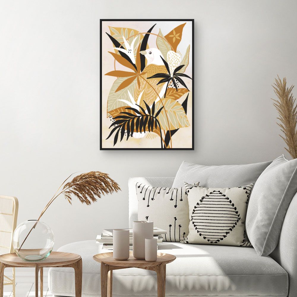 Tableau Jungle stylisée élégante