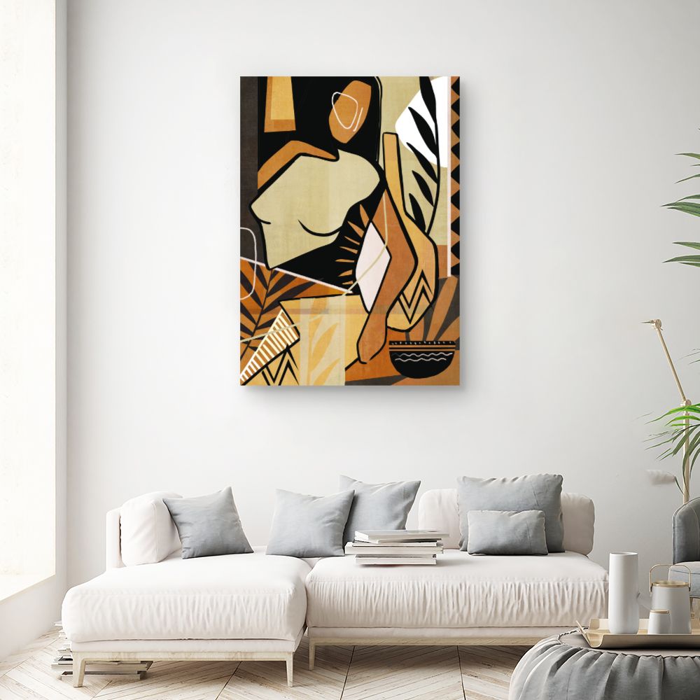 Tableau Silhouette abstraite élégante