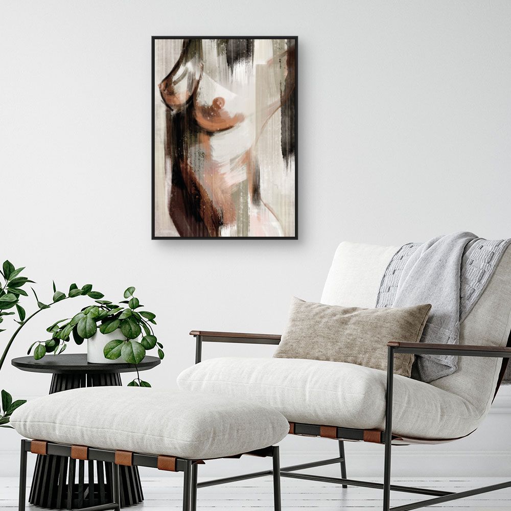 Tableau Nu abstrait élégant