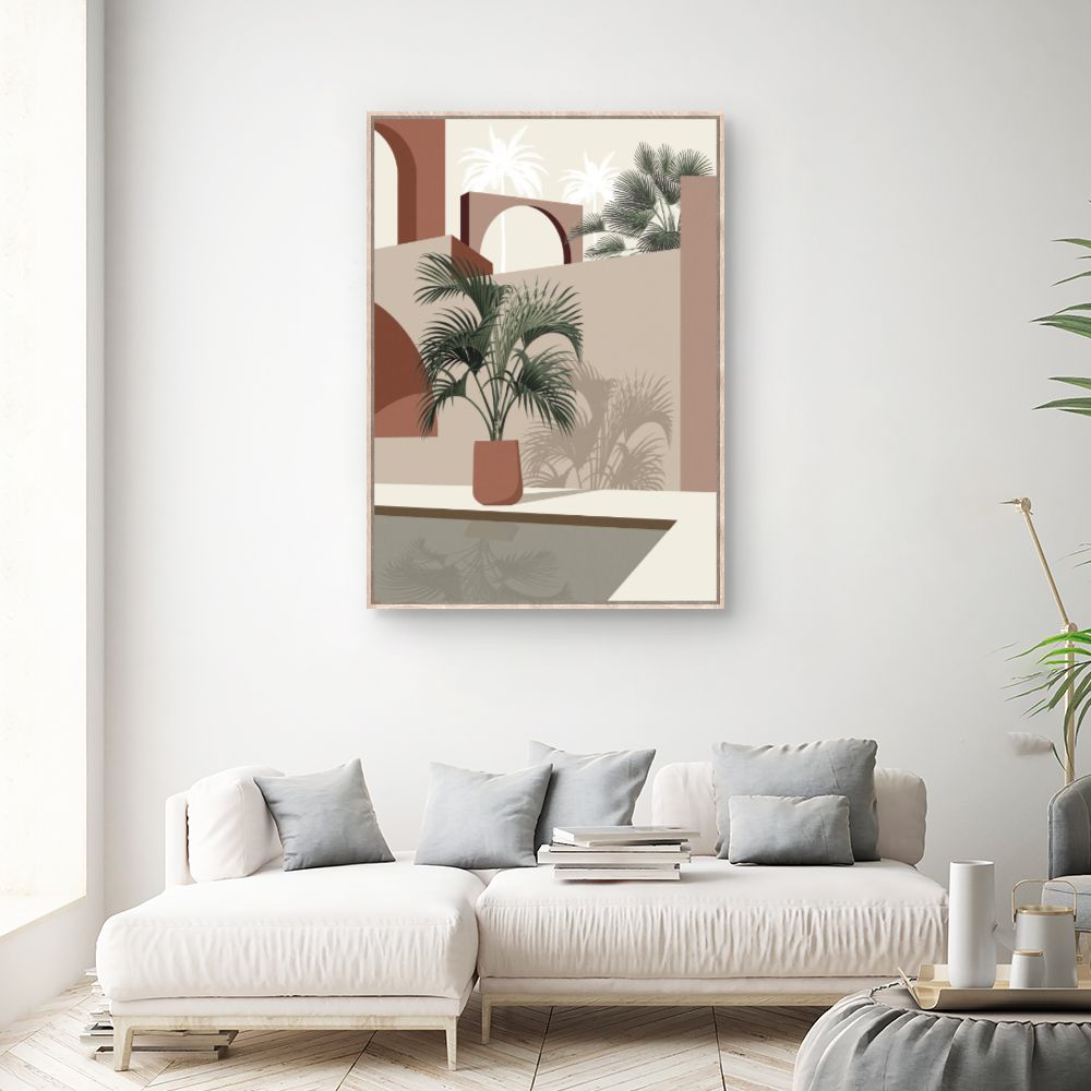Tableau Oasis architecturale