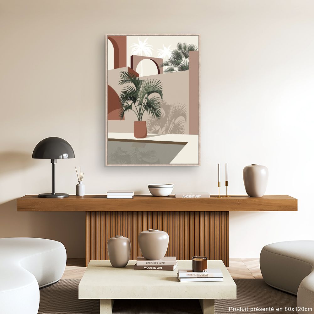 Tableau Oasis architecturale