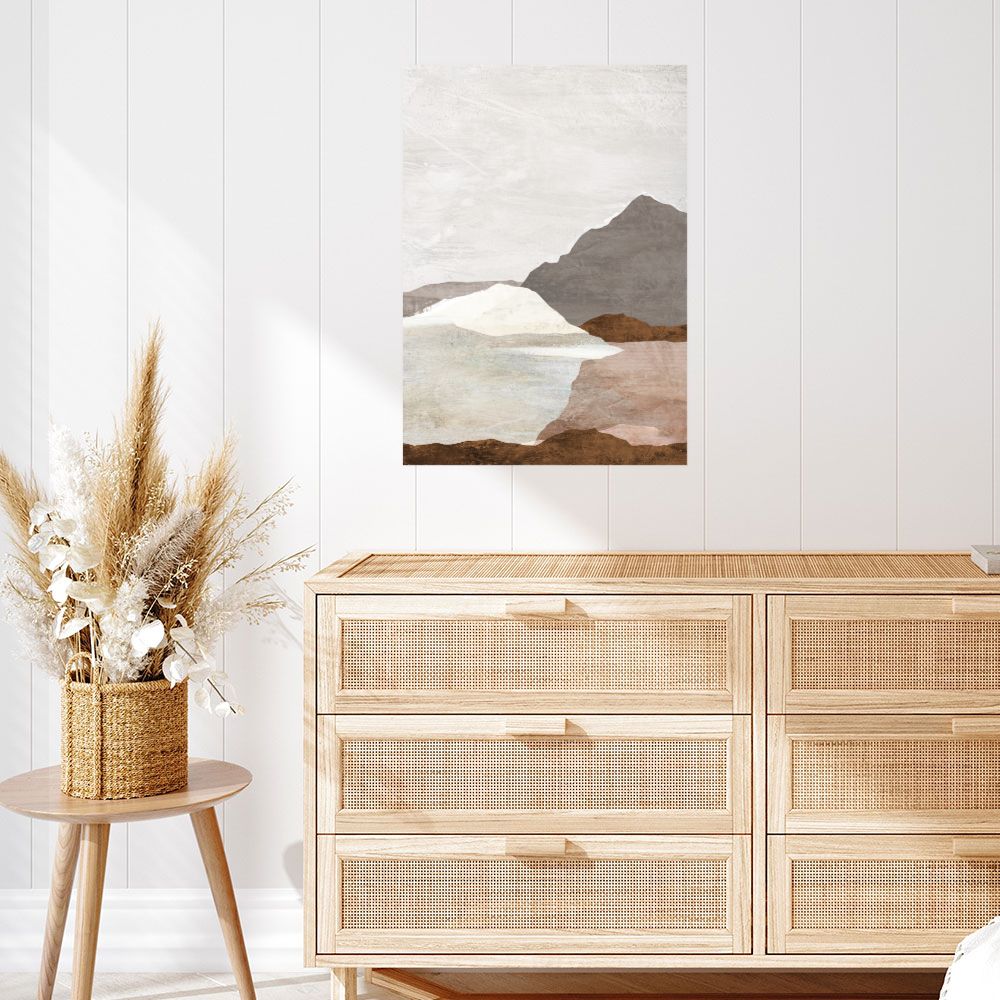 Affiche Paysage abstrait élégant