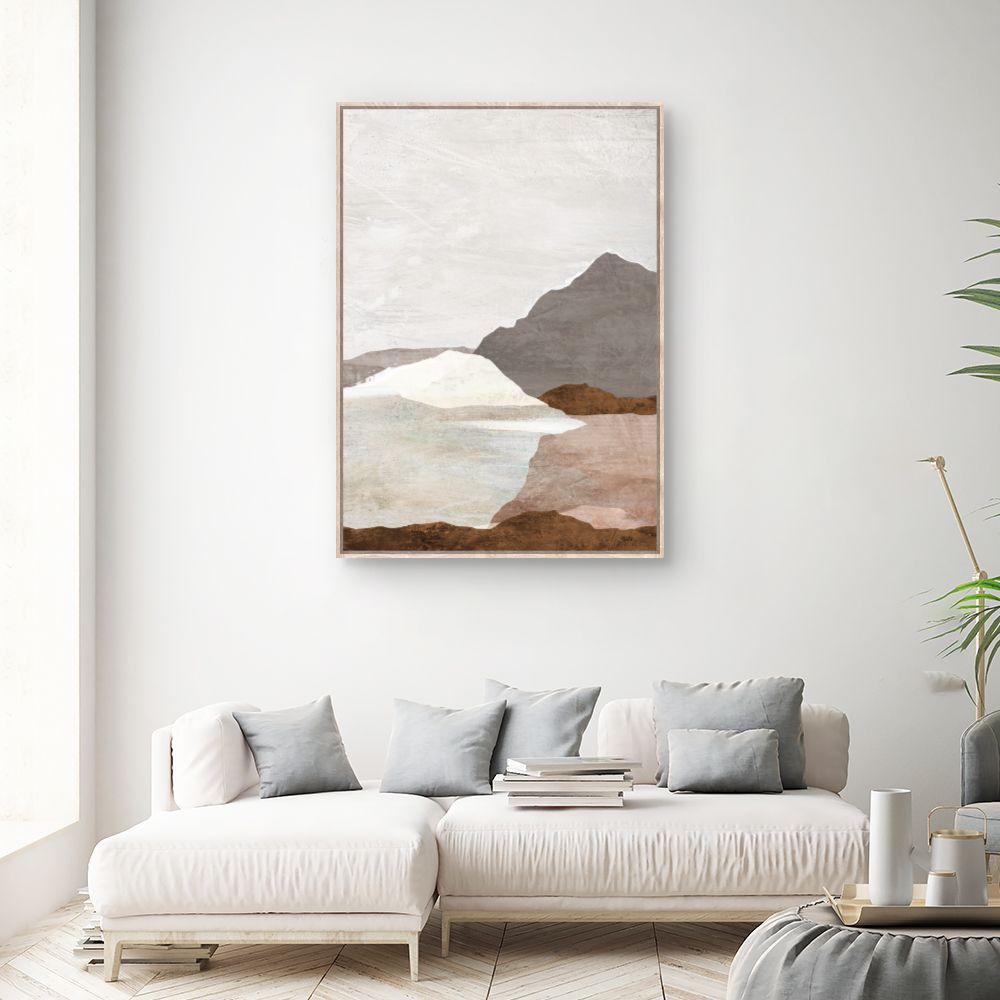 Tableau Paysage abstrait apaisant