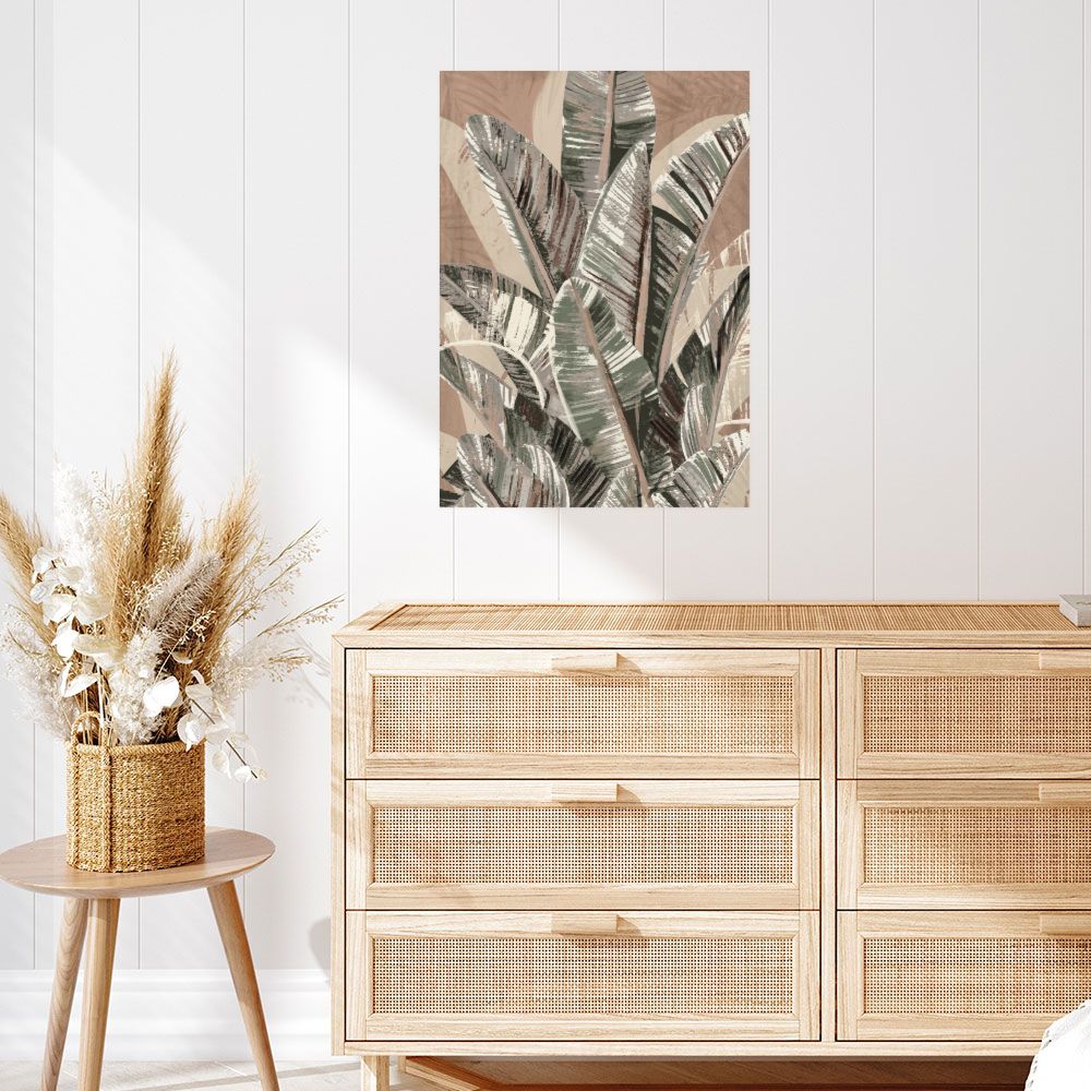 Affiche Feuillage exotique