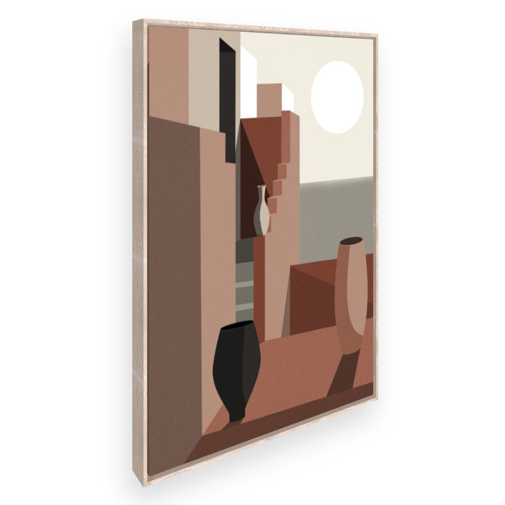 Toile Architecture méditerranéenne