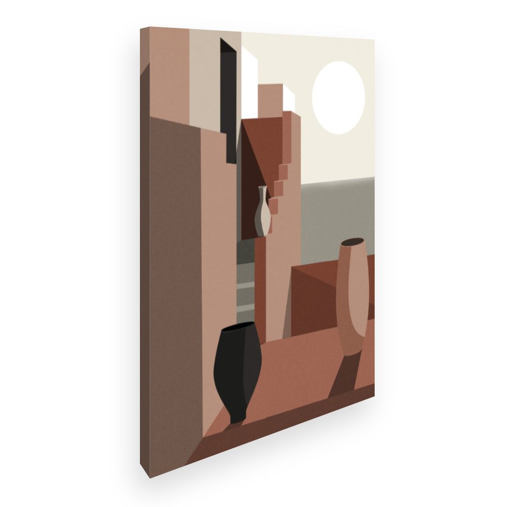 Toile Architecture méditerranéenne