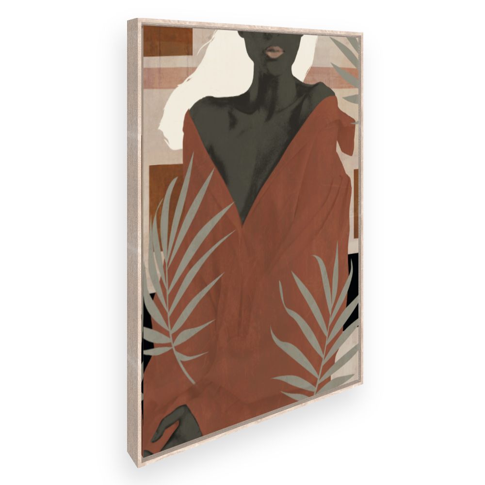 Toile Élégance tropicale