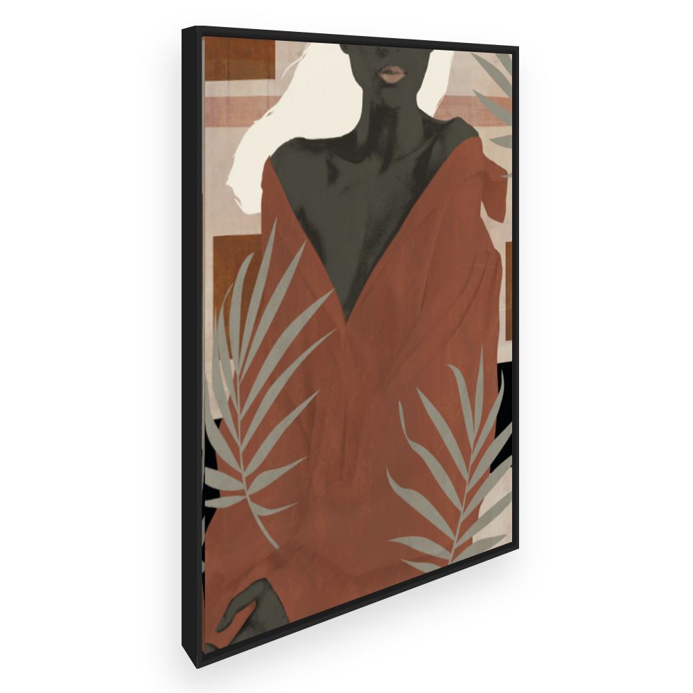 Toile Élégance tropicale