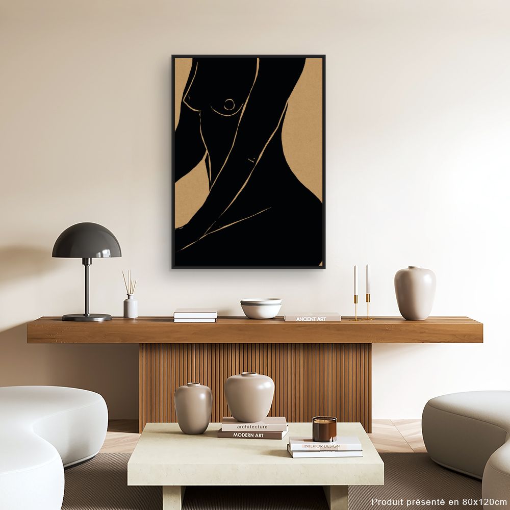 Tableau Silhouette artistique