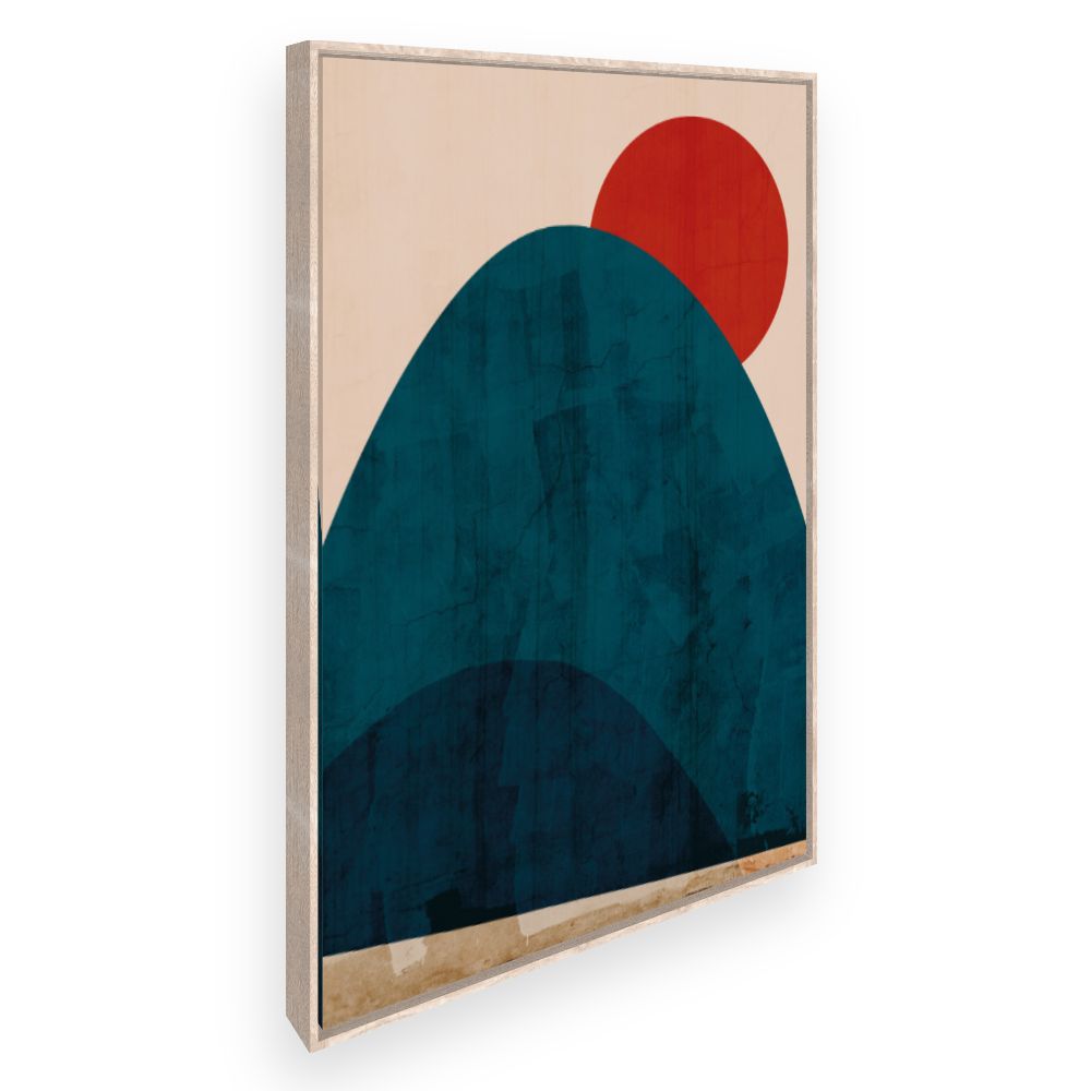 Toile Montagne abstraite