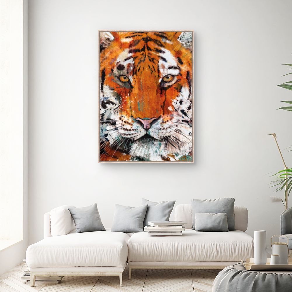 Tableau Tigre majestueux
