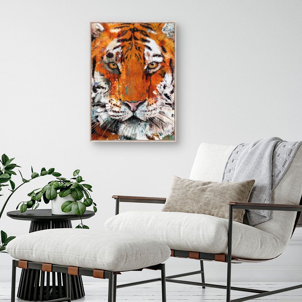 Tableau Tigre majestueux