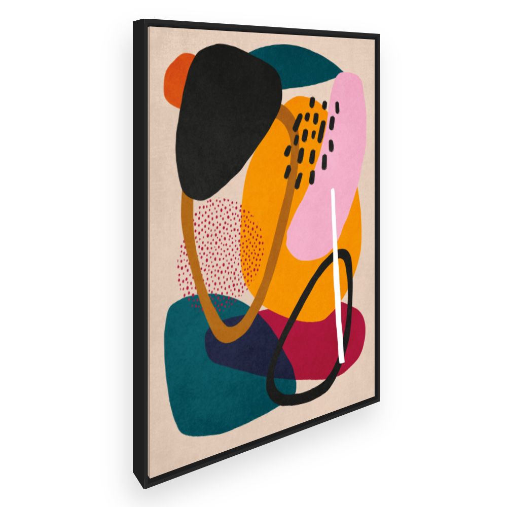 Toile Formes organiques modernes