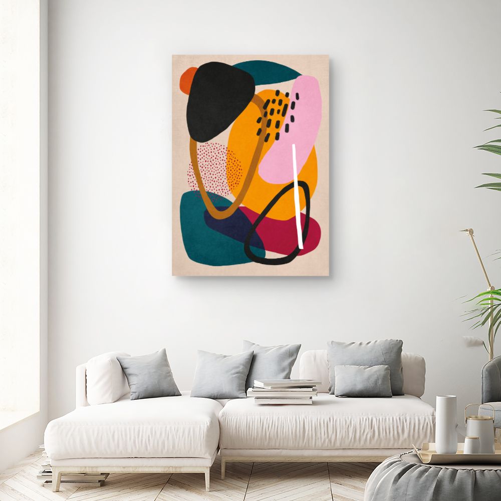 Tableau Formes organiques modernes