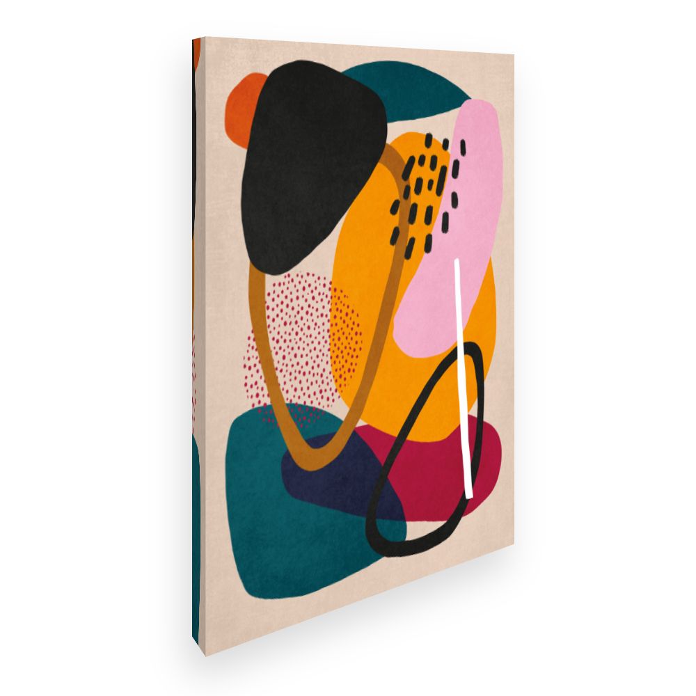 Toile Formes organiques modernes