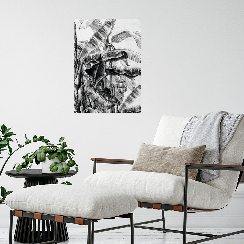 Affiche Feuillage exotique