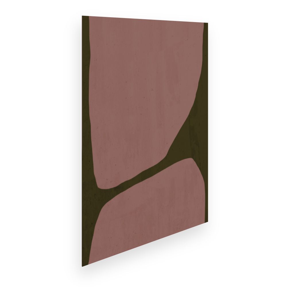 Affiche Formes abstraites élégantes