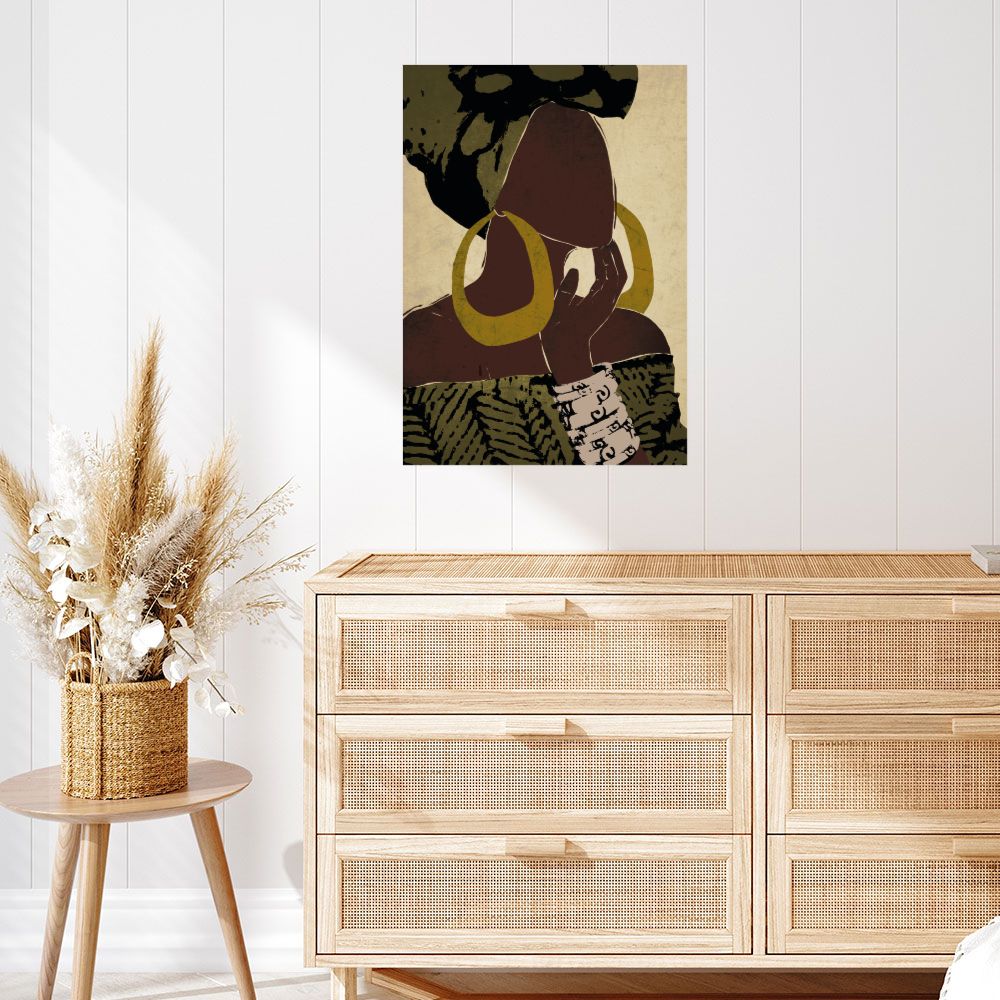 Affiche Élégance africaine
