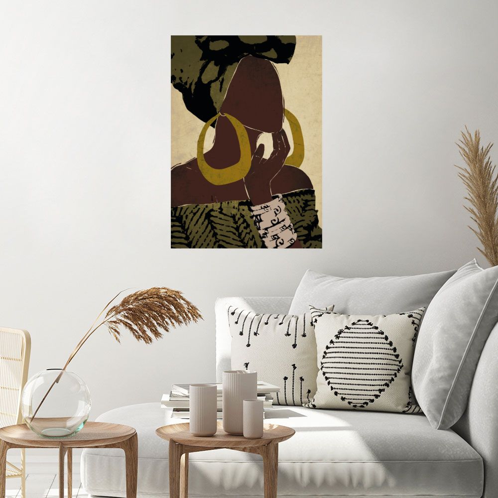 Affiche Élégance africaine