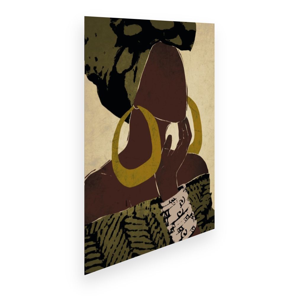 Affiche Élégance africaine