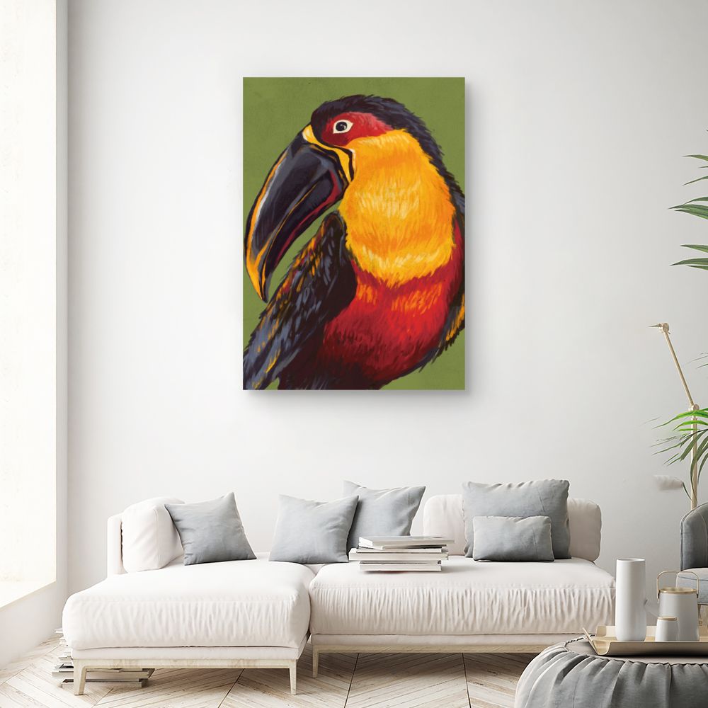 Tableau Toucan aux couleurs vives