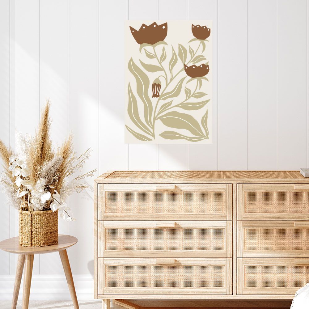 Affiche Fleurs élégantes