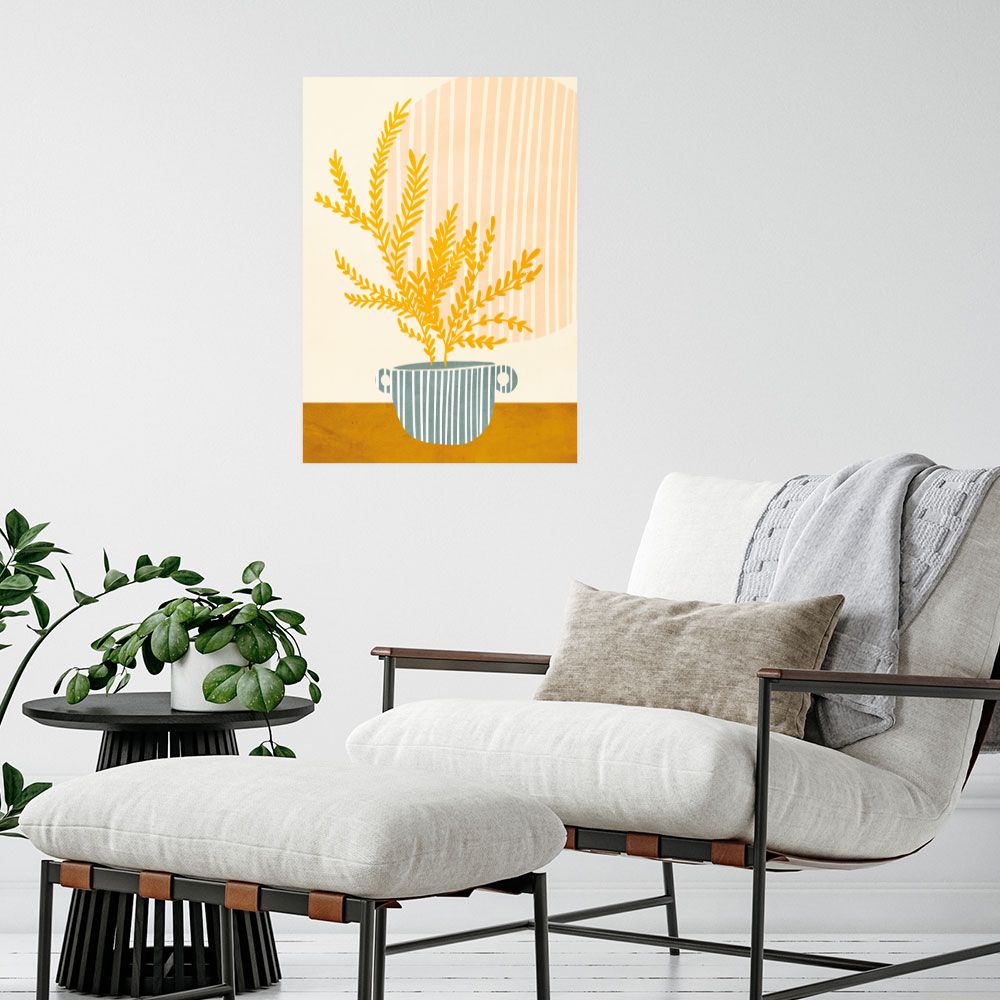 Affiche Plante en vase