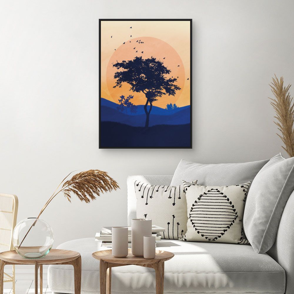 Tableau Coucher de soleil