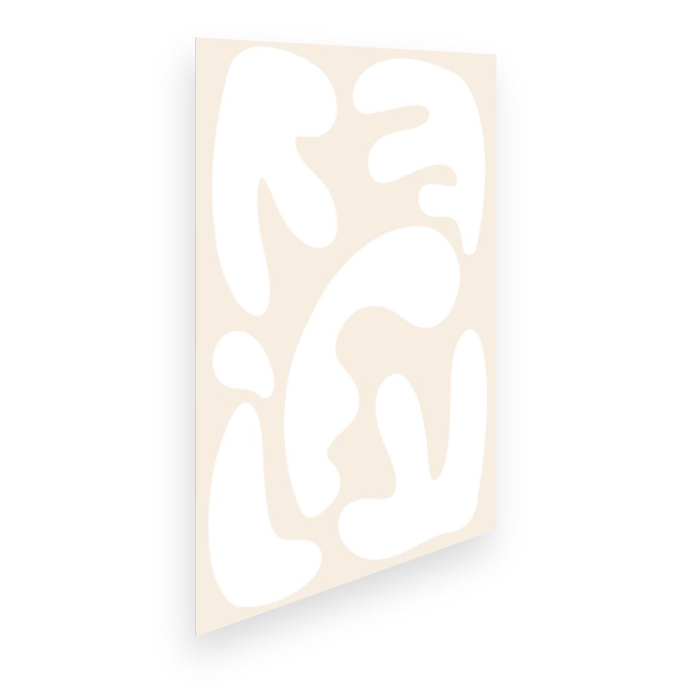 Affiche Formes ondulées