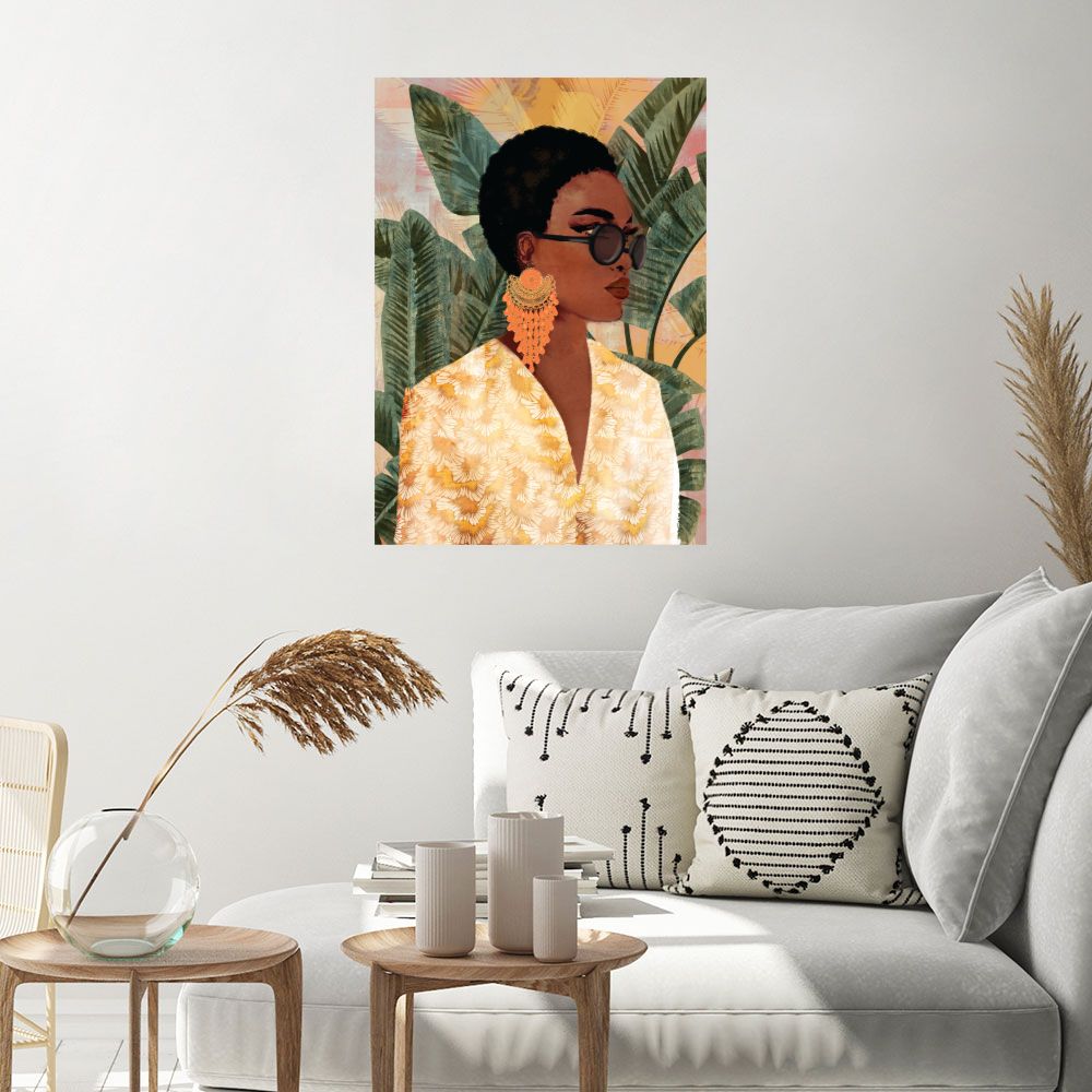 Affiche Élégance tropicale