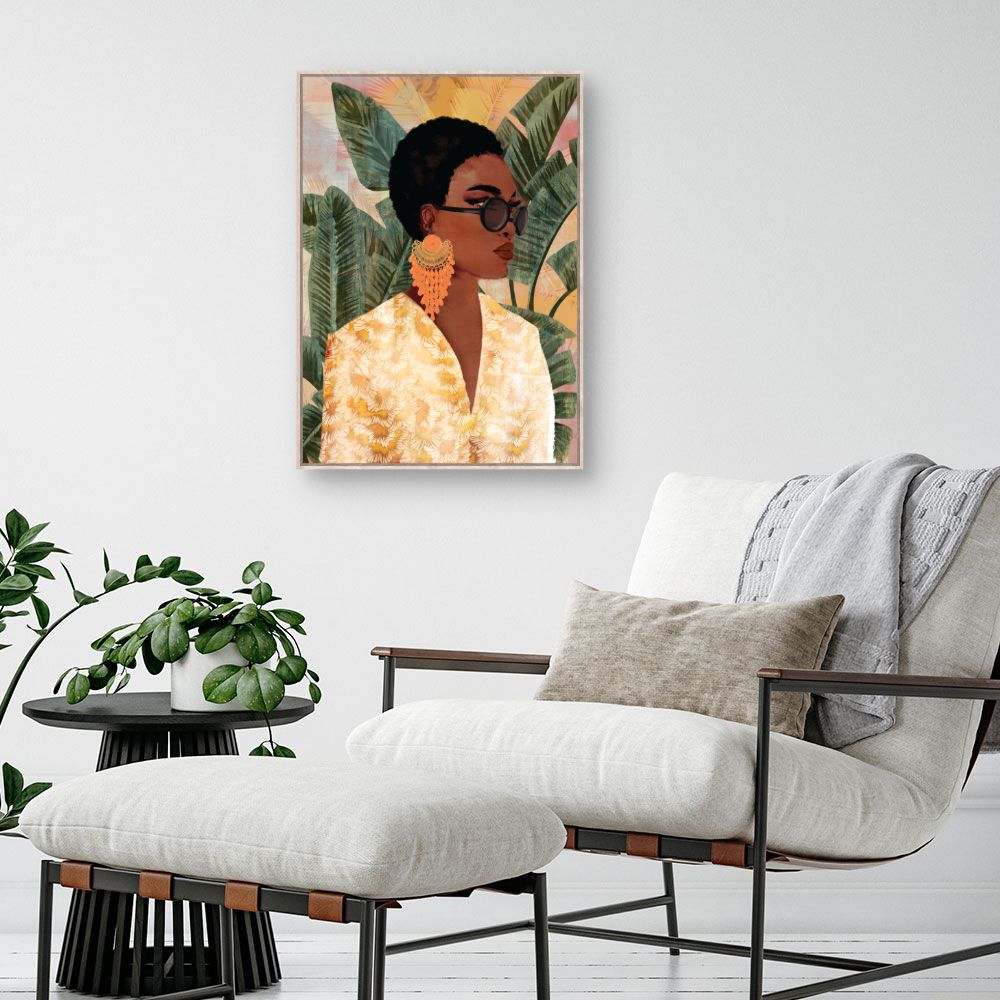 Tableau Élégance tropicale