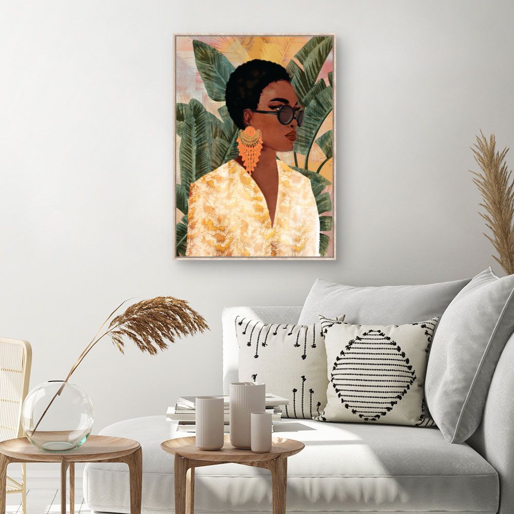 Tableau Élégance tropicale