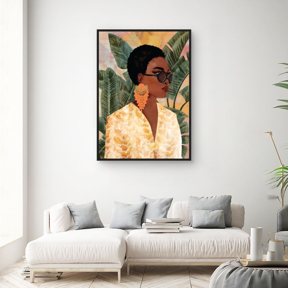 Tableau Élégance tropicale