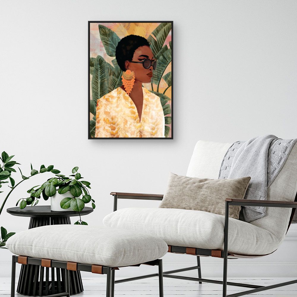 Tableau Élégance tropicale