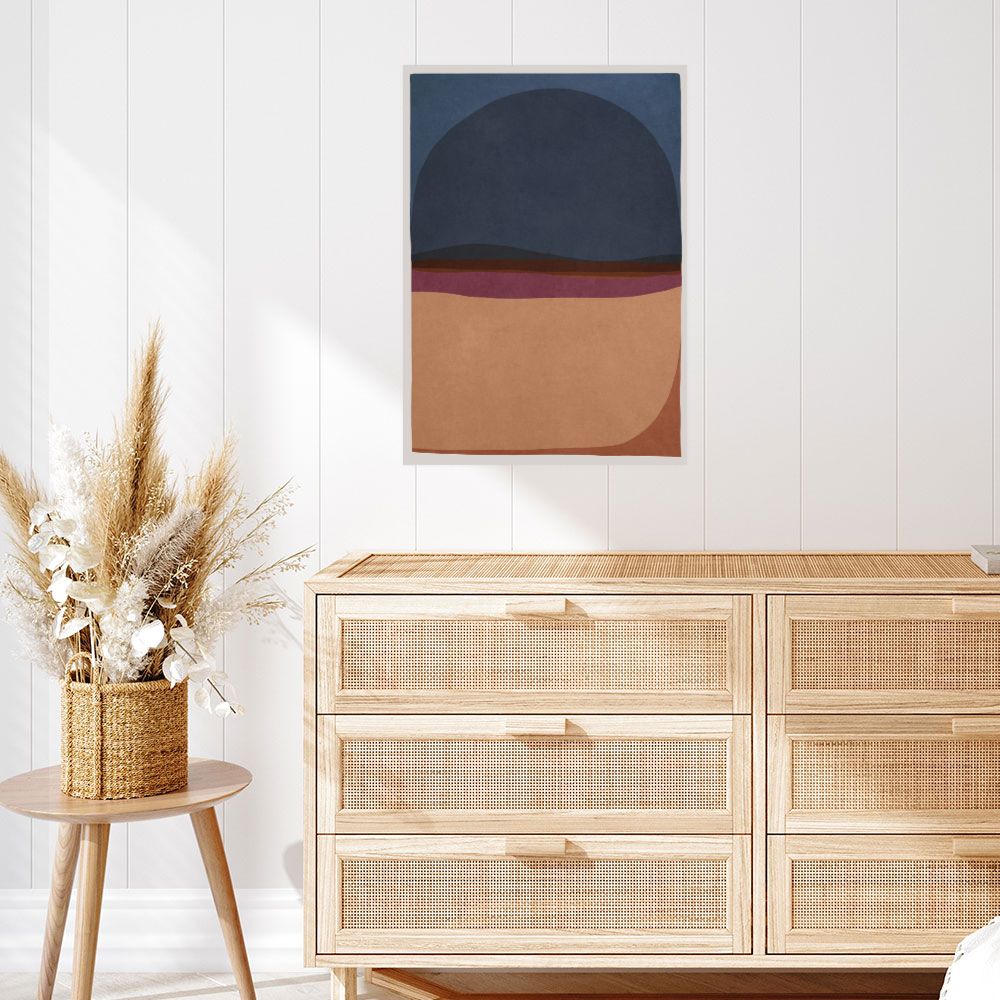 Affiche Horizon abstrait