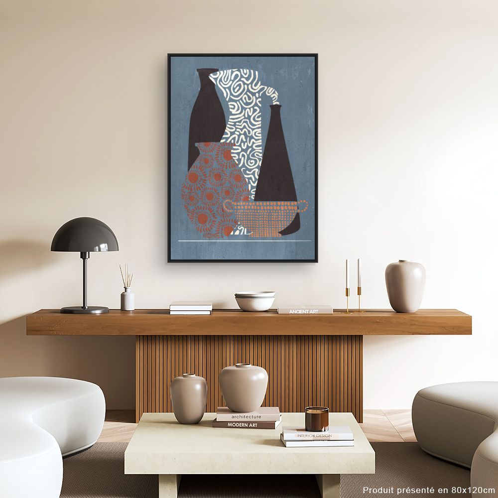 Tableau Vases modernes